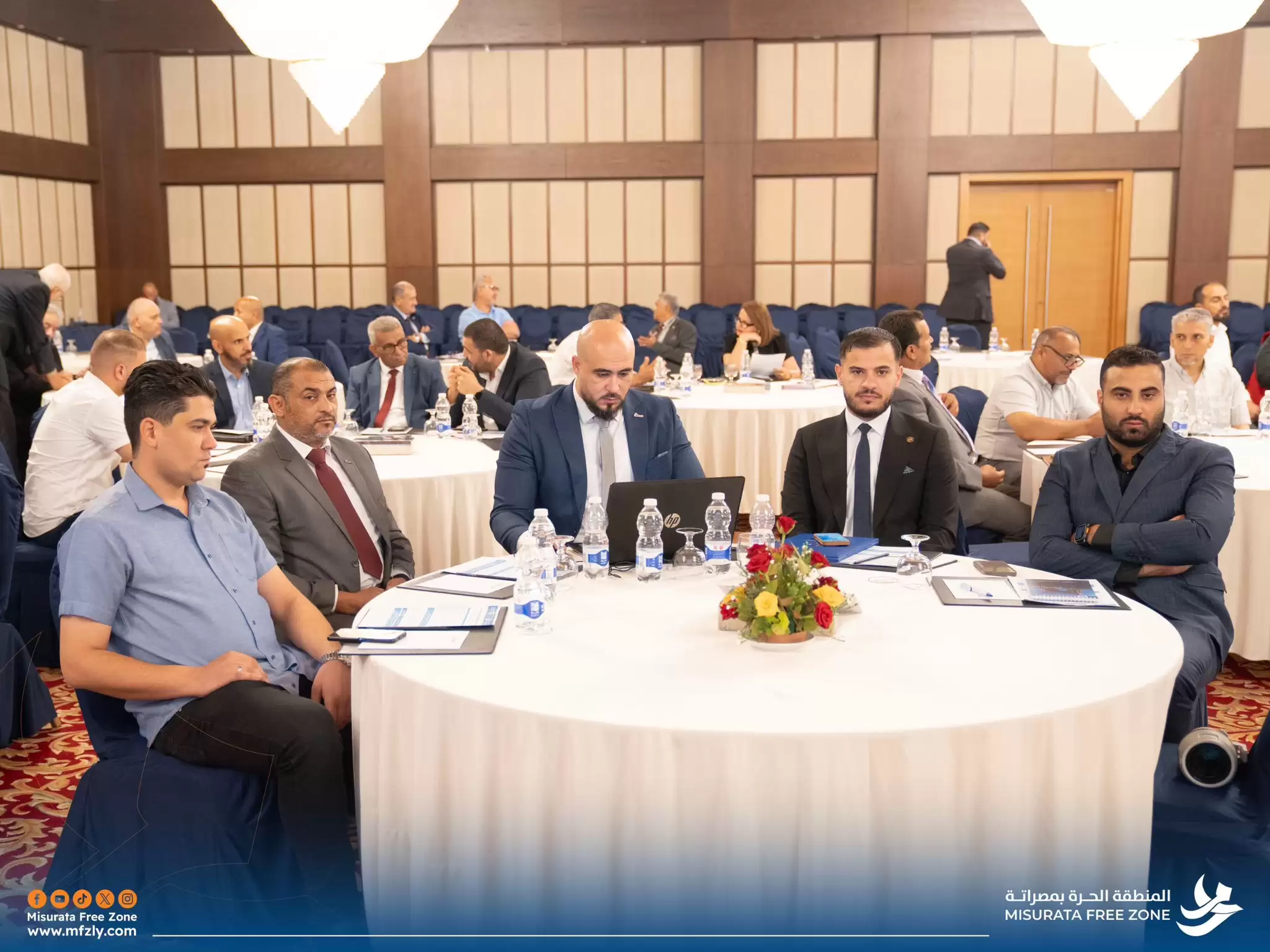 ندوة دولية في طرابلس تبحث دور التجارة اللوجستية في التنمية الاقتصادية برعاية المنطقة الحرة بمصراتة